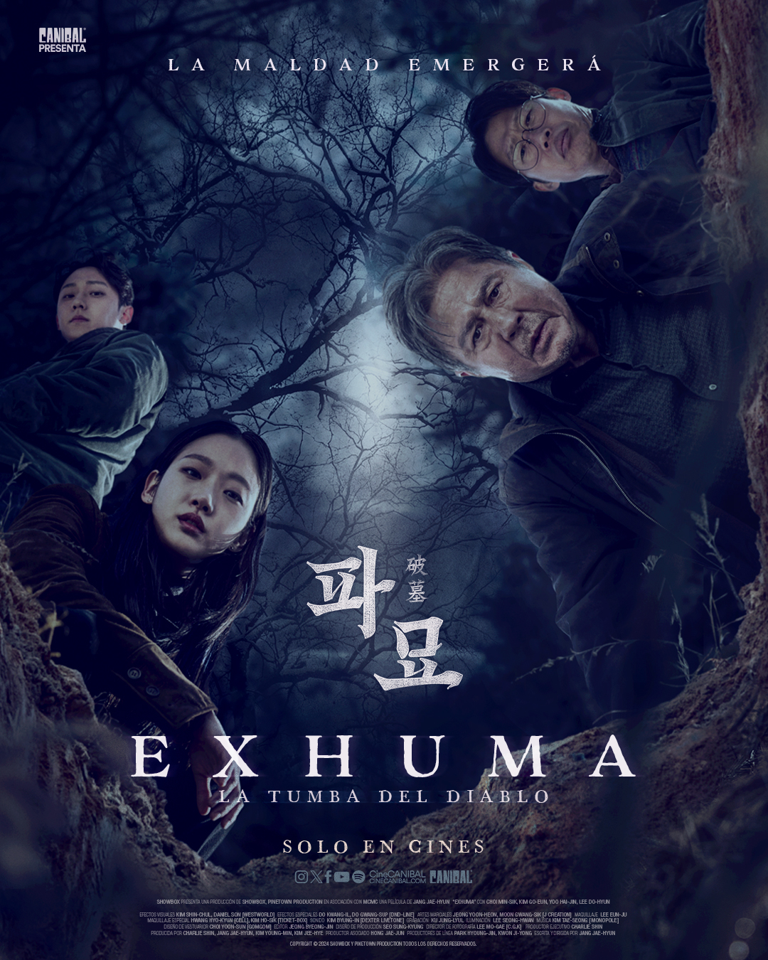 poster de la película "Exhuma"