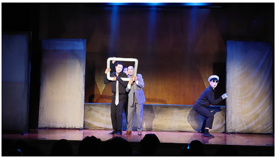 Fotografía tomada durante la obra