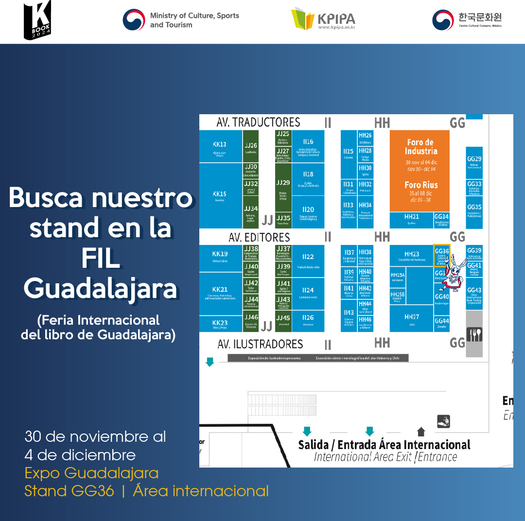 mapa con ubicación del stand