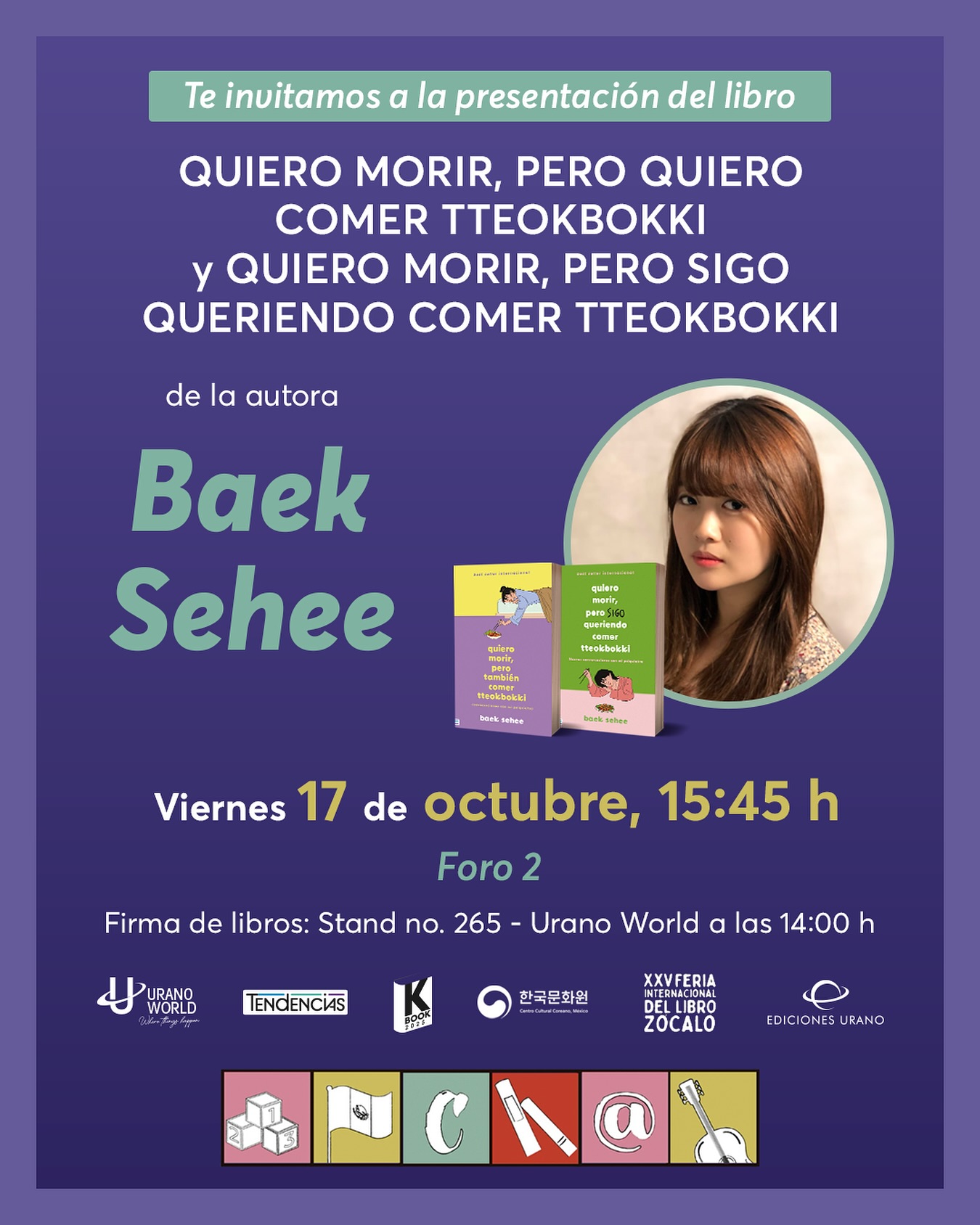 póster del evento