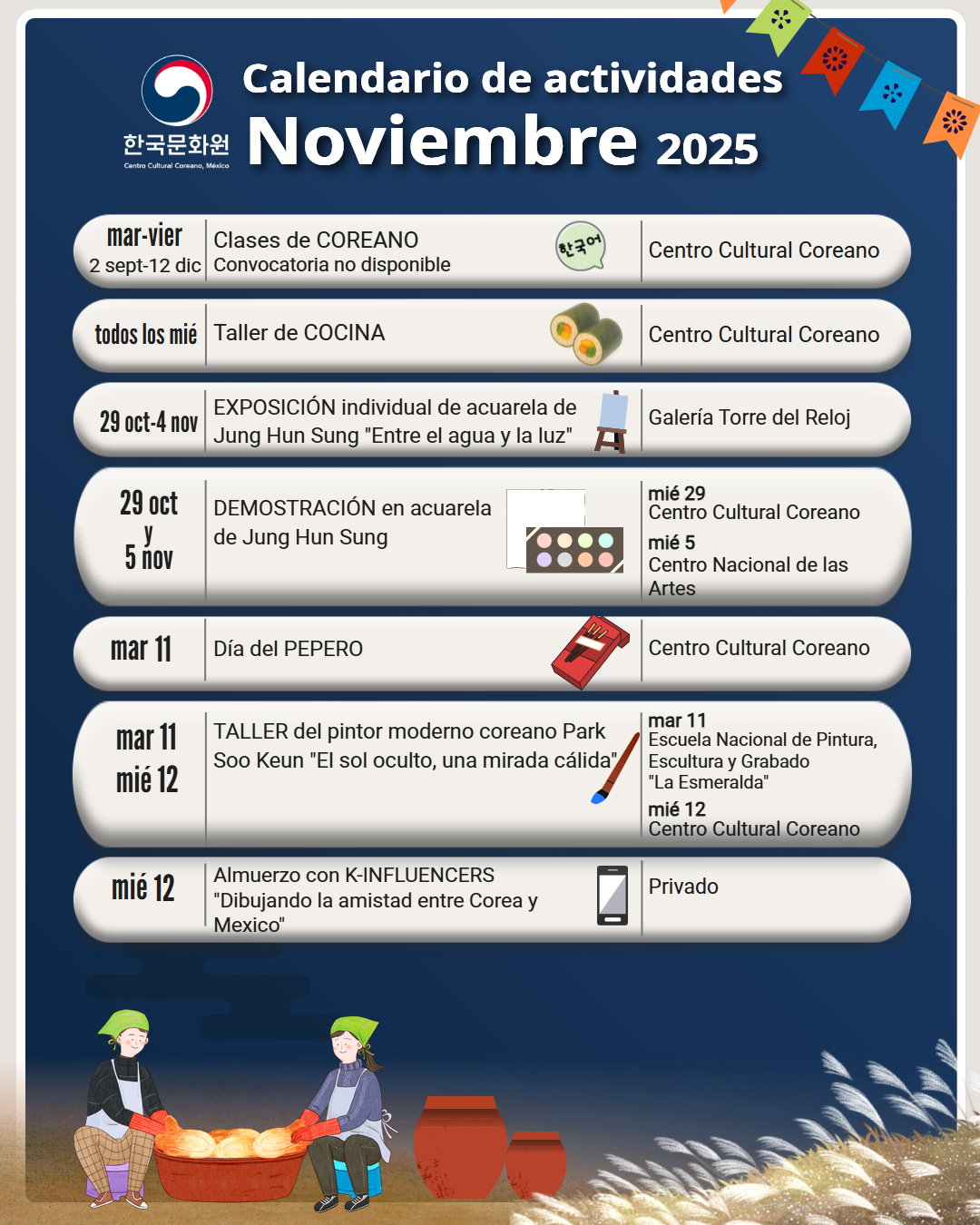 calendario 1 noviembre