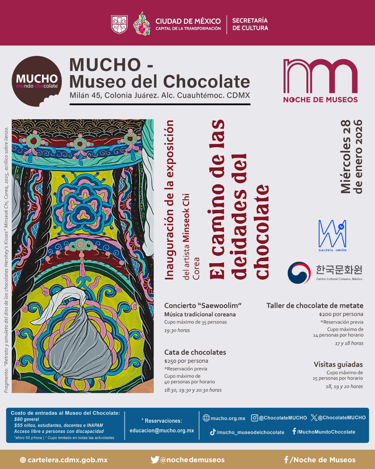 póster inauguración