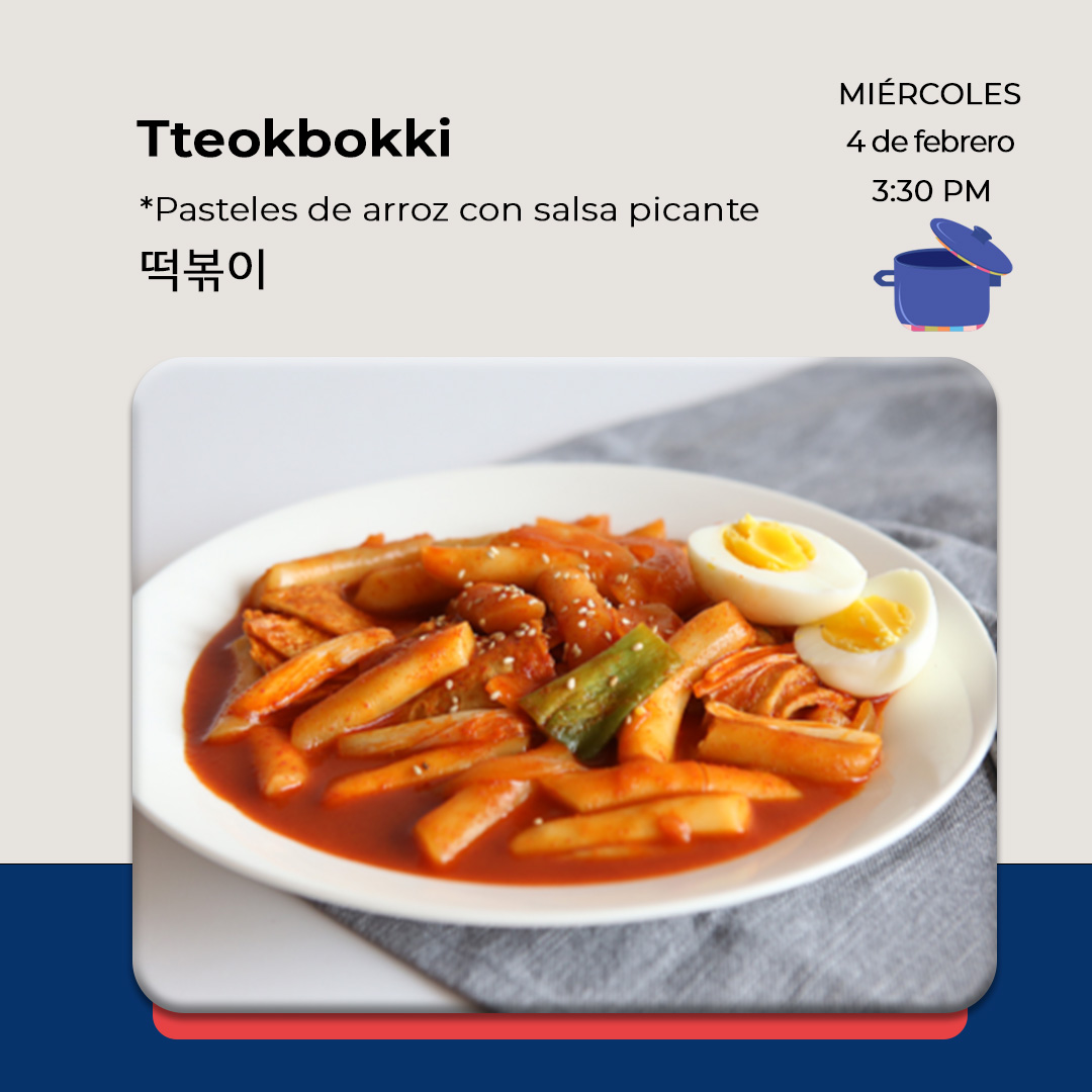 Taller de Cocina Coreana: Tteokbokki 떡볶이