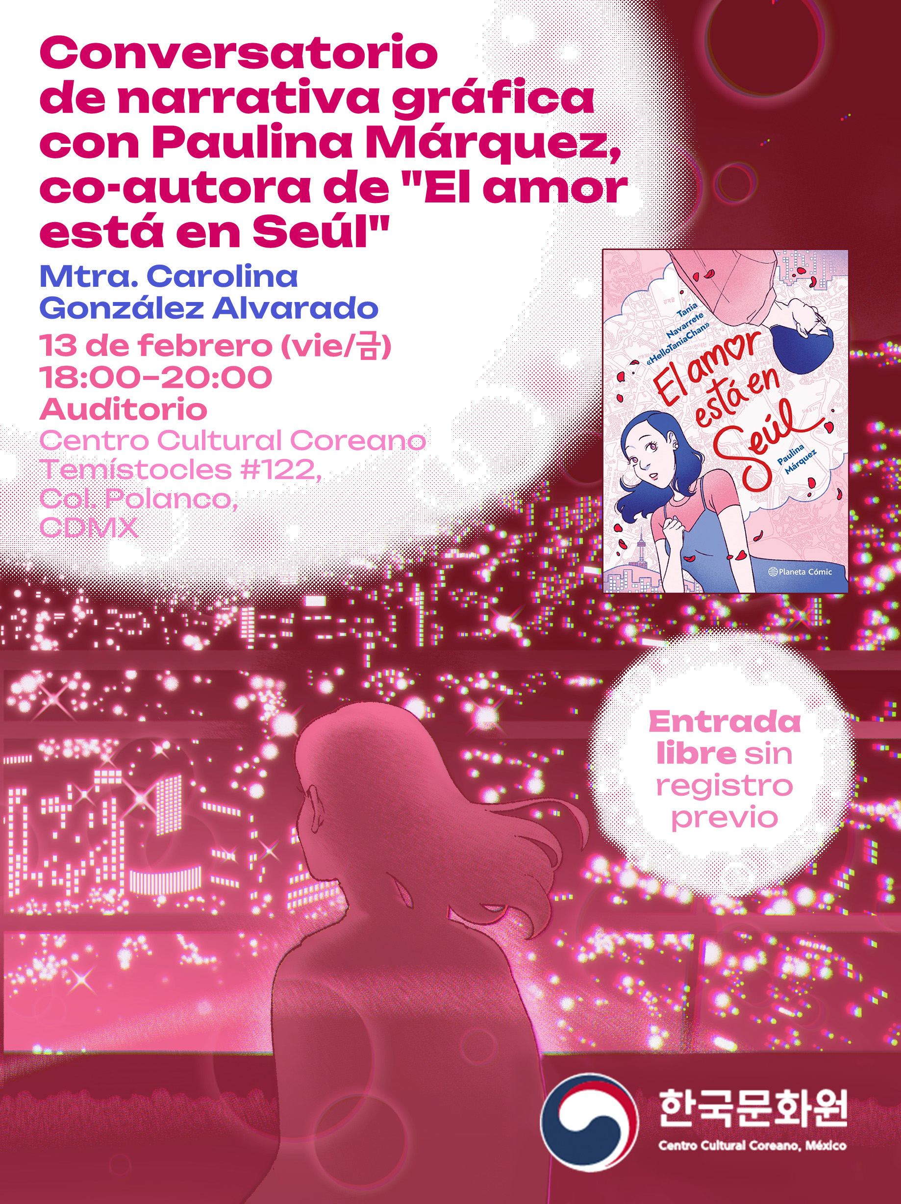 Conversatorio de narrativa gráfica con Paulina Márquez