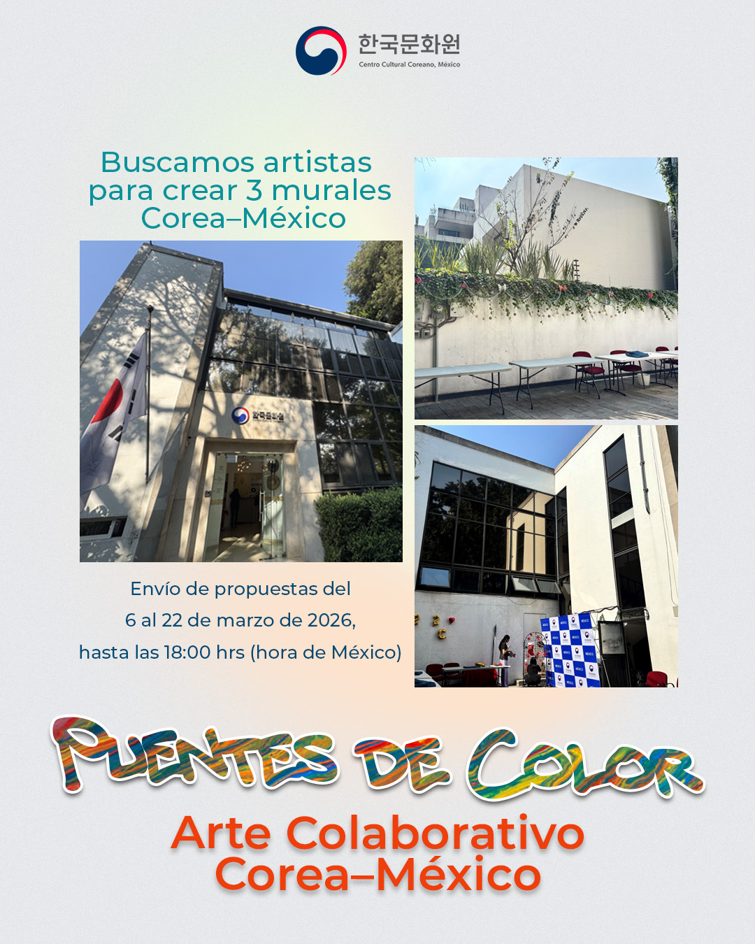Puentes de Color: Arte Colaborativo Corea–México