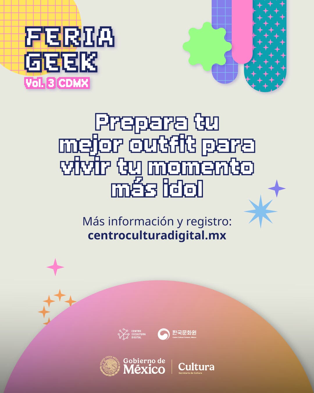 Participación en la  3ra. FERIA GEEK3