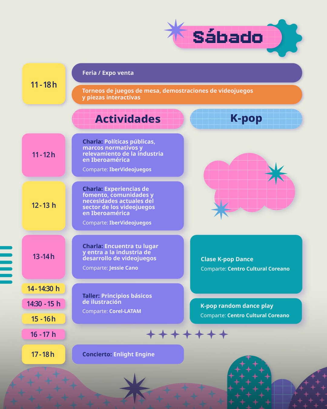 Feria Geek sábado