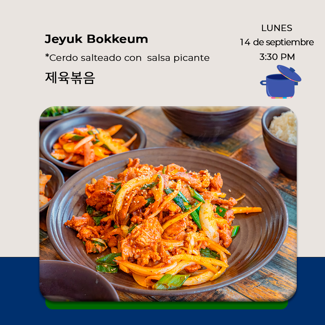Jeyuk Bokkeum 제육볶음