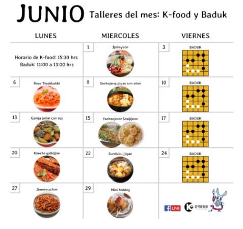 TALLERES EN JUNIO