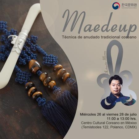 [Convocatoria] Maedeup: Técnica de anudado tradicional coreano