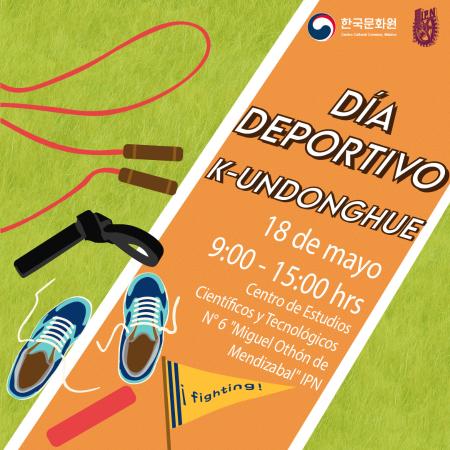[Evento] Segunda Edición. K-Undonghue: “Día deportivo con juegos  coreanos”