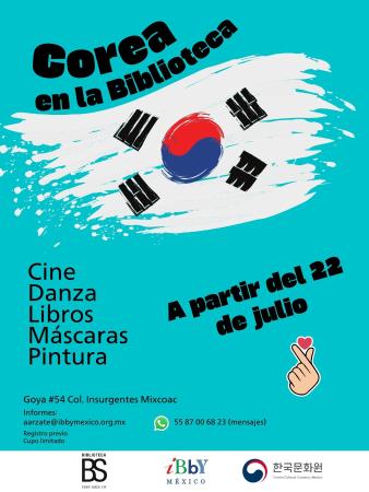 [Convocatoria] Corea en la Biblioteca BS-IBBY México 