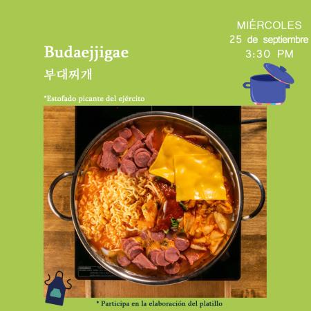 [Convocatoria] Taller de Cocina Coreana: Budaejjigae 부대찌개