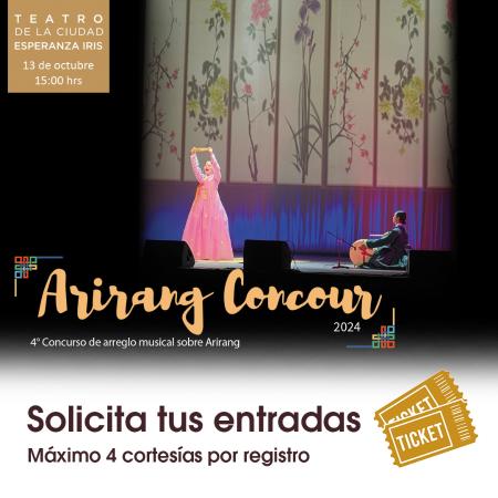 Solicita tus entradas para el Arirang Concour 2024