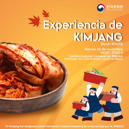 [Convocatoria] Experiencia de Kimjang