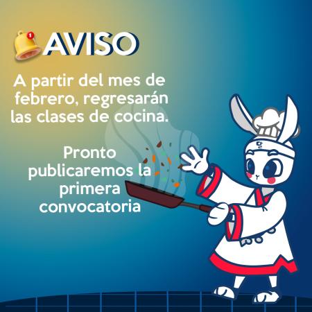  [Aviso] Regreso de las clases de cocina
