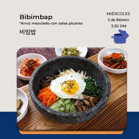  [Convocatoria] Taller de Cocina Coreana: Bibimbap 비빔밥