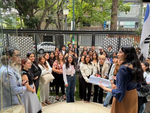Estudiantes de IPN disfrutan una experiencia cultural coreana en el Centro Cultural Coreano