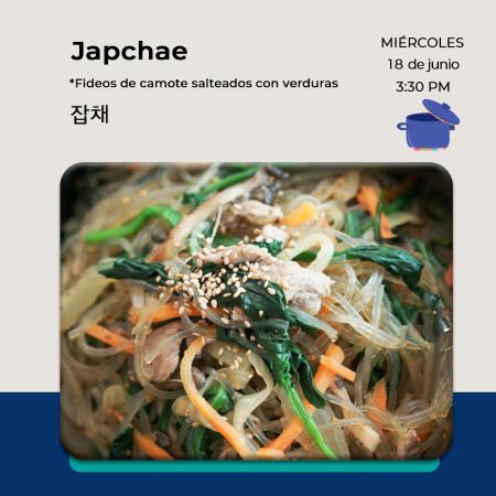 [Convocatoria] Taller de Cocina Coreana: Japchae 잡채