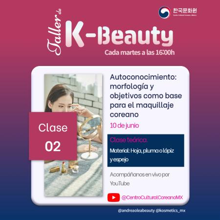 Taller de K-beauty: clase 2