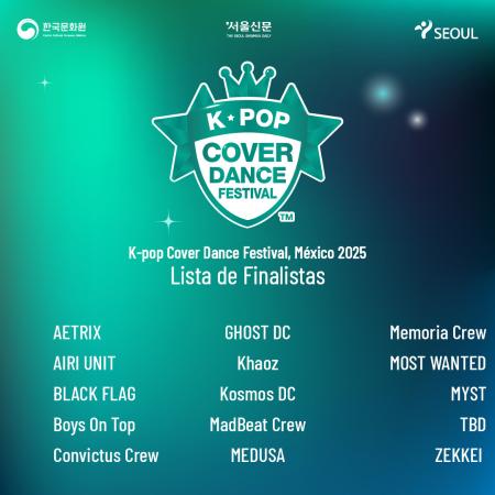 Finalistas K-pop Cover Dance Festival, México 2025.