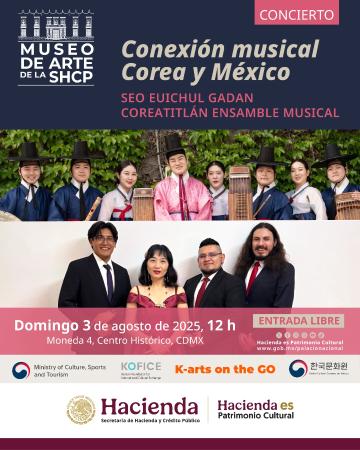 [Concierto] Conexión musical Corea y México: SeoEuichul Gadan y Coreatitlán Ensamble Musical