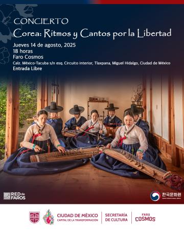 [Concierto] Corea: Ritmos y Cantos por la Libertad