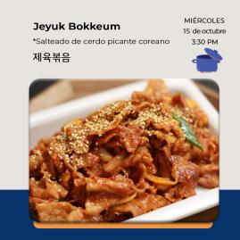 Jeyuk Bokkeum 제육볶음