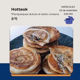 [Convocatoria] Taller de Cocina Coreana: hotteok 호떡