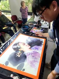  Agua y luz que inspiran emociones – Primera demostración de acuarela en México del artista Jung Hun Sung