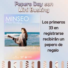 Pepero Day en México con Mini Busking
