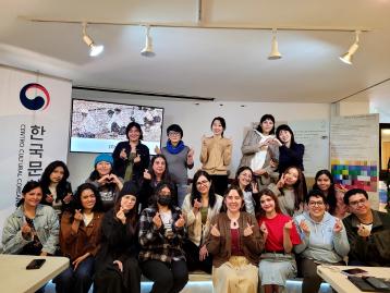  Un espacio de intercambio artístico entre Corea y México: finaliza con éxito el taller <El sol oculto, la mirada cálida>