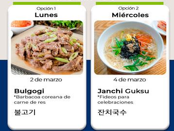 Bulgogi 불고기 y Janchi Guksu 잔치국수