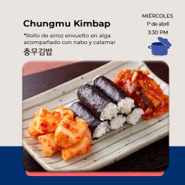  [Convocatoria] Taller de Cocina Coreana: Chungmu Kimbap 충무김밥