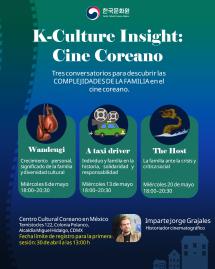 [Convocatoria] K-Culture Insight: Cine Coreano