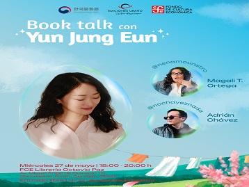 Book talk con Yun Jung Eun, autora de "La lavandería de almas de Marigold"