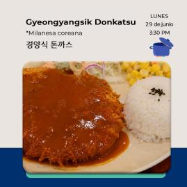 [Convocatoria] Taller de Cocina Coreana: Gyeongyangsik Donkatsu 경양식 돈까스 