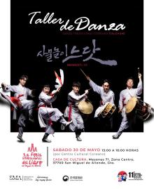 Taller de danza tradicional coreana (talchum)
