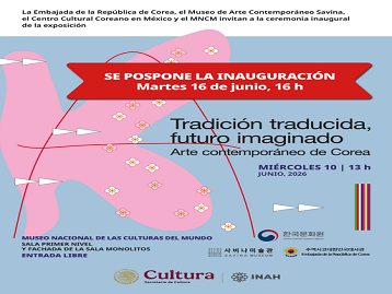 [Cambio de fecha] Inauguración: Tradición traducida, futuro imaginado. Arte contemporáneo de Corea.