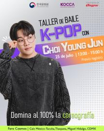 [Convocatoria] Taller de baile K-pop con Choi Young Jun: Domina al 100% la coreografía