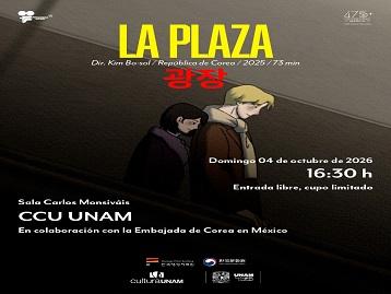  Proyección comentada, película animada "La Plaza"