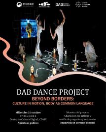 [Muestra y charla] Dab Dance Project | Beyond borders: culture in motion, body as common language
