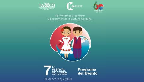  [Programación] 7° Festival de Corea, Taxco 2022.